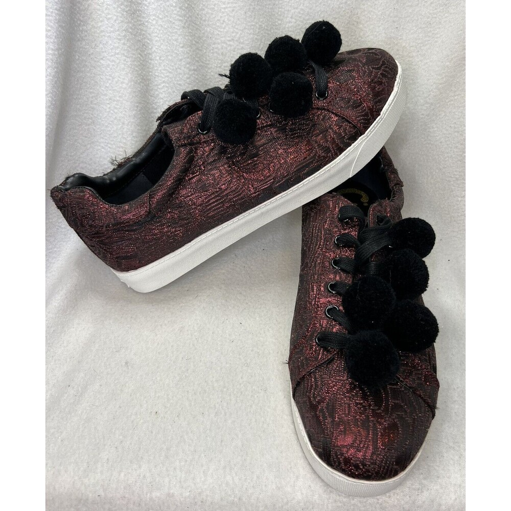 Circus Sam Edelman size 11 WW Carmela Sneakers Pom‎ Pom Shoes New